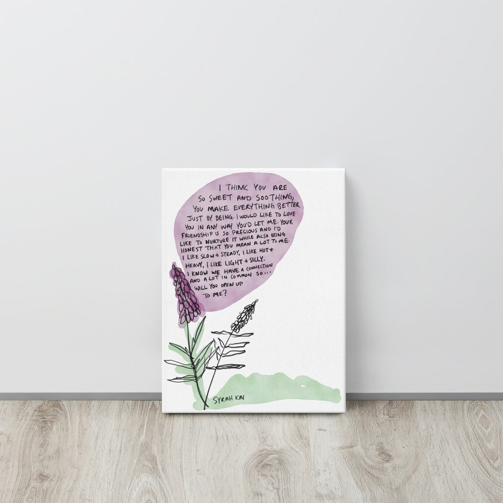 Seduced By Lavender, Canvas 12x16